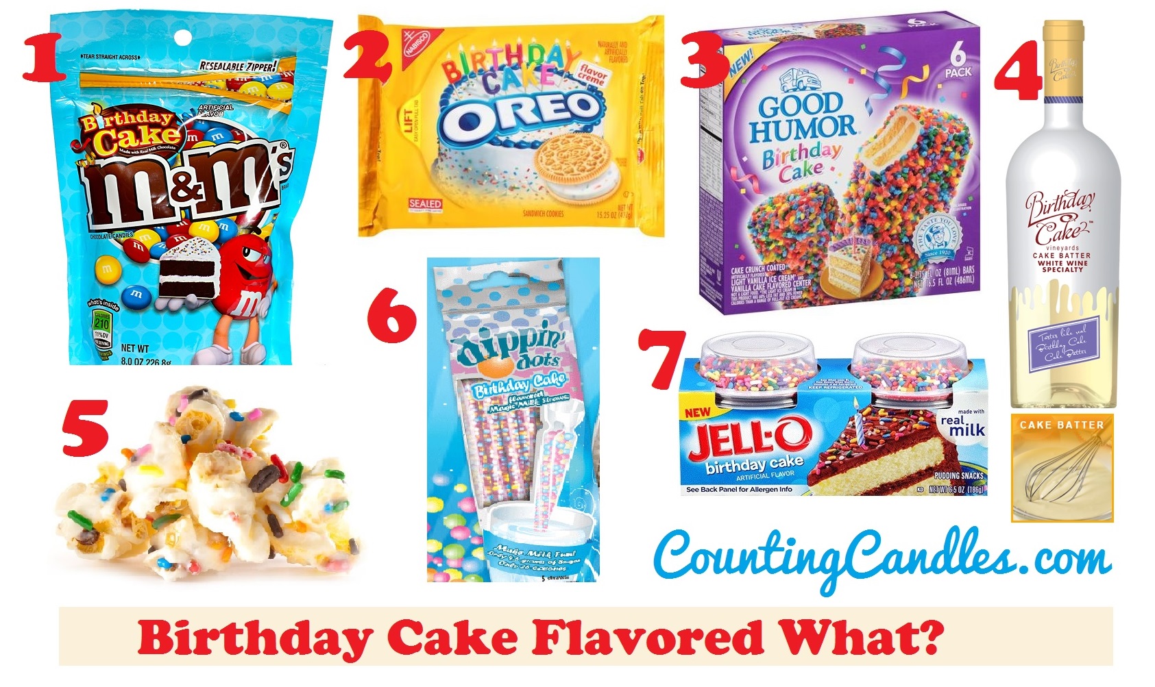 What?! 7 Birthday Cake Flavored Food and Drinks